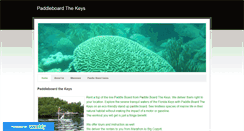 Desktop Screenshot of paddleboardthekeys.com